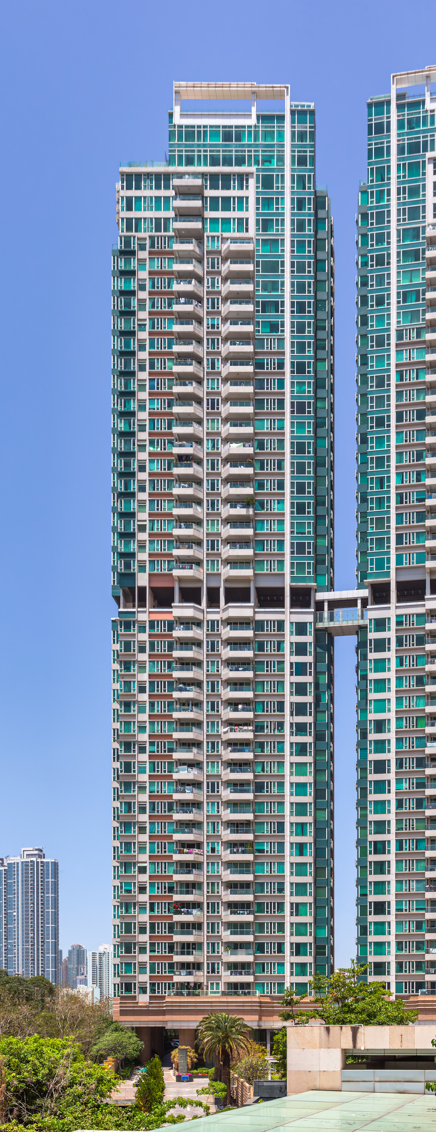 Harbour Green Tower 1, Hong Kong - View from the southeast. © Mathias Beinling